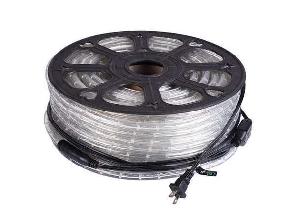 Delight 150 ft. 2 Wire LED Rope Light Holiday Valentine Party Decorative Lighting Blue
