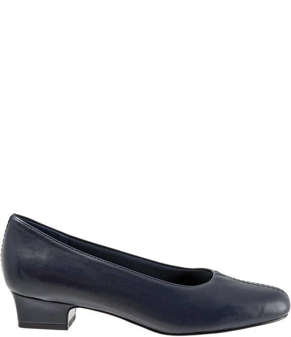 Trotters Doris Pumps, Women's, Black, Size: 10.5