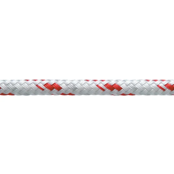 New England Ropes 21110600600 Sta Set 3/16 x 600 Red Fleck