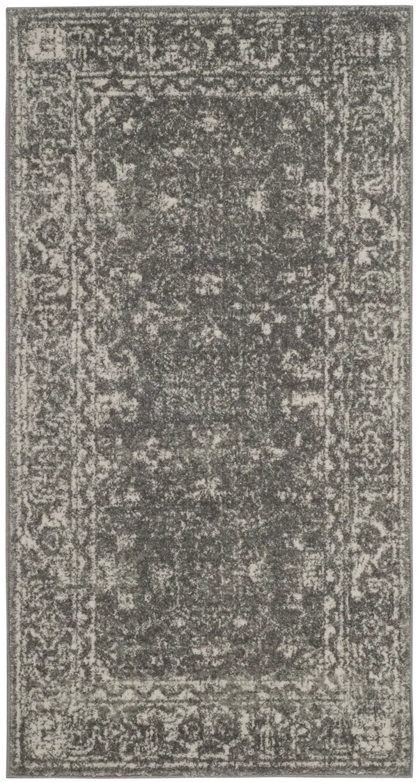 Safavieh EVK270S Evoke Grey - Ivory Area Rug - 11& x 15&