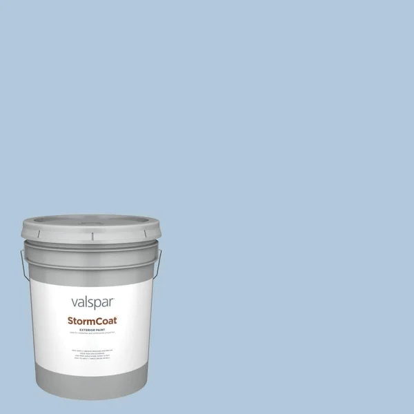 Valspar Pro Storm Coat Semi-Gloss Blissful Blue 4005-3c Exterior Paint (5-Gallon) - HGSW1386-148692