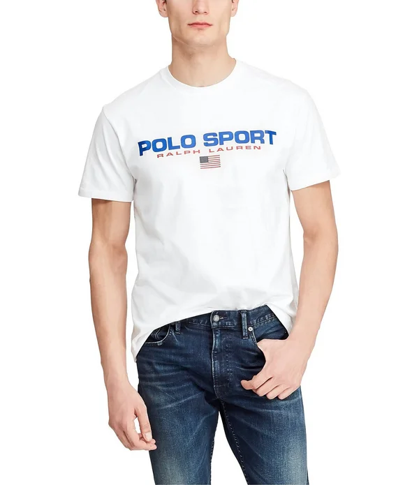 Polo Ralph Lauren White Polo Sport T-Shirt
