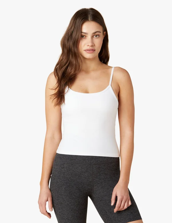 Spacedye Truly Tank, Beyond Yoga Cloud White, S