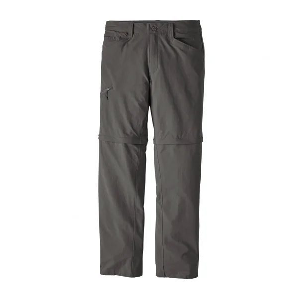 Patagonia Men's Quandary Convertible Pants - Forge Grey, 33