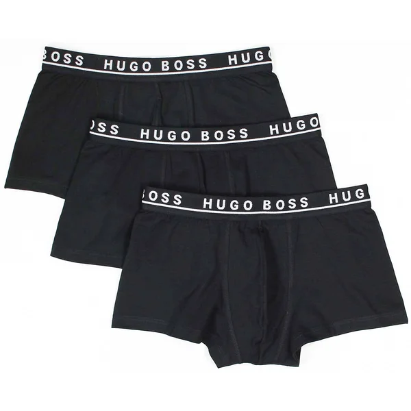 Hugo Boss Black Underwear Triple Pack Boxer Trunks