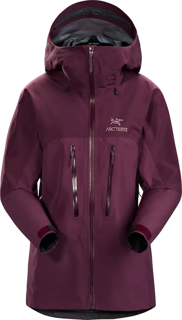 Arcteryx Alpha AR Jacket Purple, Women Gore-Tex Waterproof Jacket (Size L - Color Rhapsody)