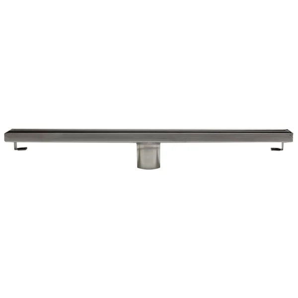 Alfi Brand ABLD24A 24x22 Long Modern Stainless Steel Linear Shower Drain W/O Cover