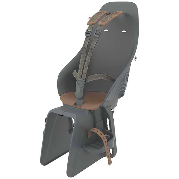 Urban Iki Rear Child Seat with Frame Mounting Bincho Black, Kurumi Brown
