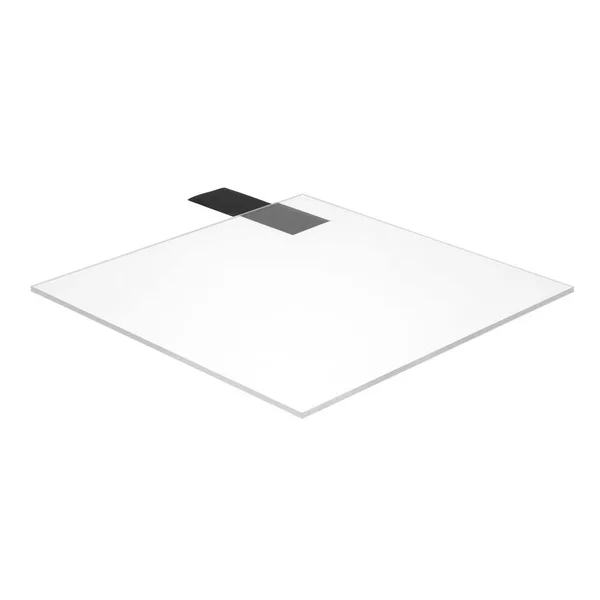 Falken Design 12 in. x 48 in. x 3/4 in. Thick Acrylic Clear Sheet