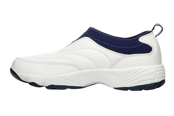 Propet Women's Wash & Wear Slip-On II SR White/Navy 9 W