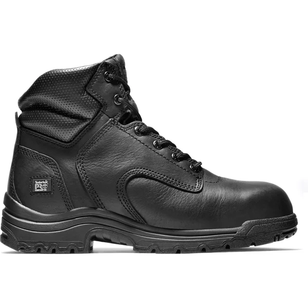 Timberland Pro Men's 6 in. Titan Composite Toe Work Boot - Black