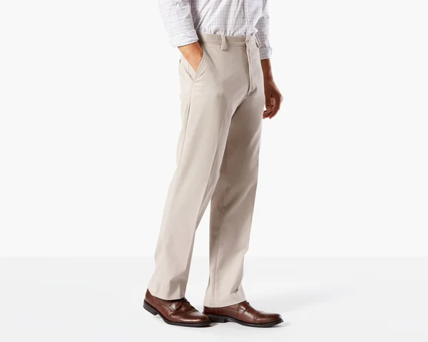Dockers Big Tall Easy Khaki Pants (Cloud) Men's Clothing