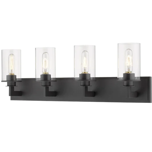 Z-Lite 462-4V-BRZ 4 Light Vanity, Bronze