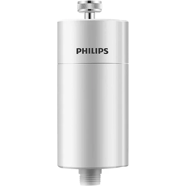 Philips Shower Filter Compact - Water Flow 8L/Min - Removes Chlorine/Impurities