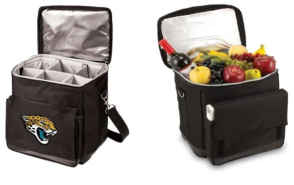 Picnic Time Black Indianapolis Colts cellar with Trolley