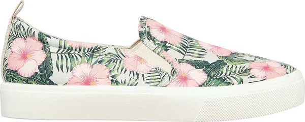 Skechers Poppy Tropic&Gal Womens Sneakers - 5 Medium, White