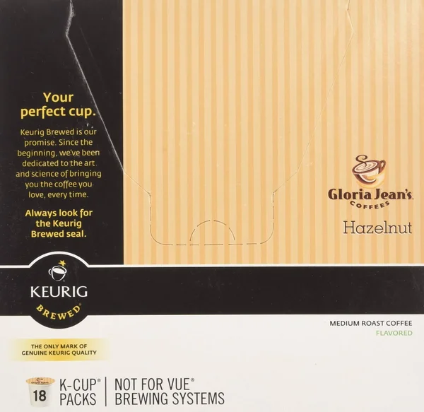 Gloria Jean&s Coffee K-Cups, Hazelnut - 18 count