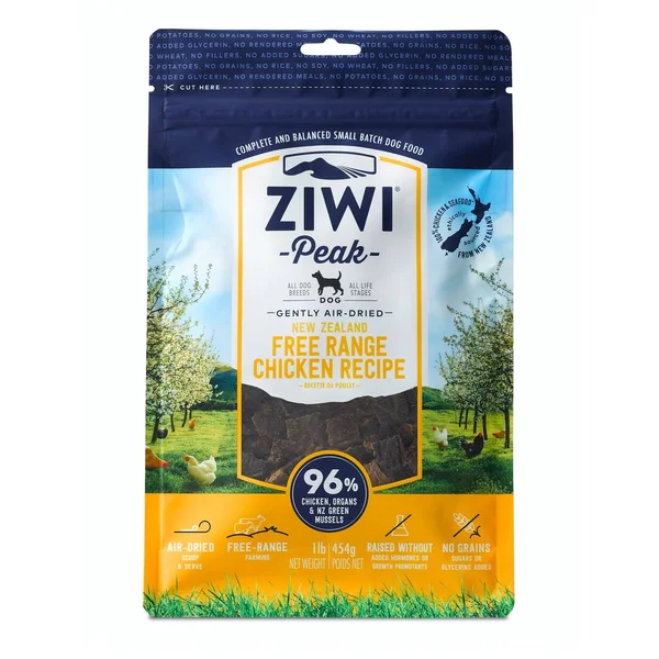 Ziwi Peak Air-Dried Chicken Dog Food 5.5lb