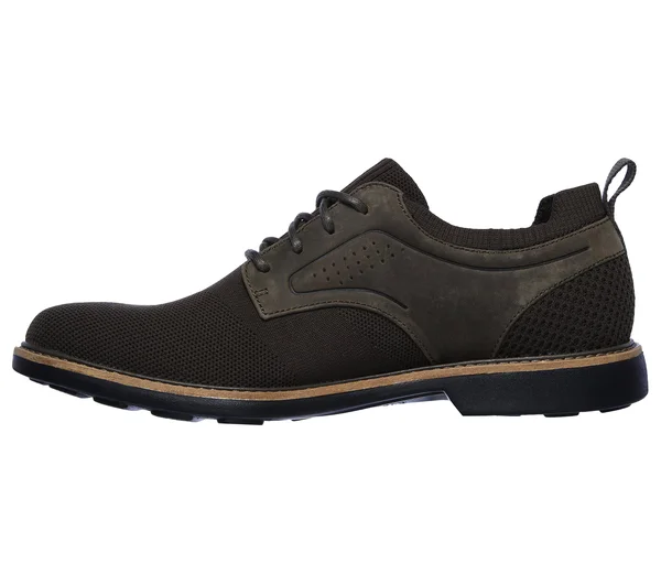 Skechers Men's Clubman - Westside Flats - Charcoal, 12.0