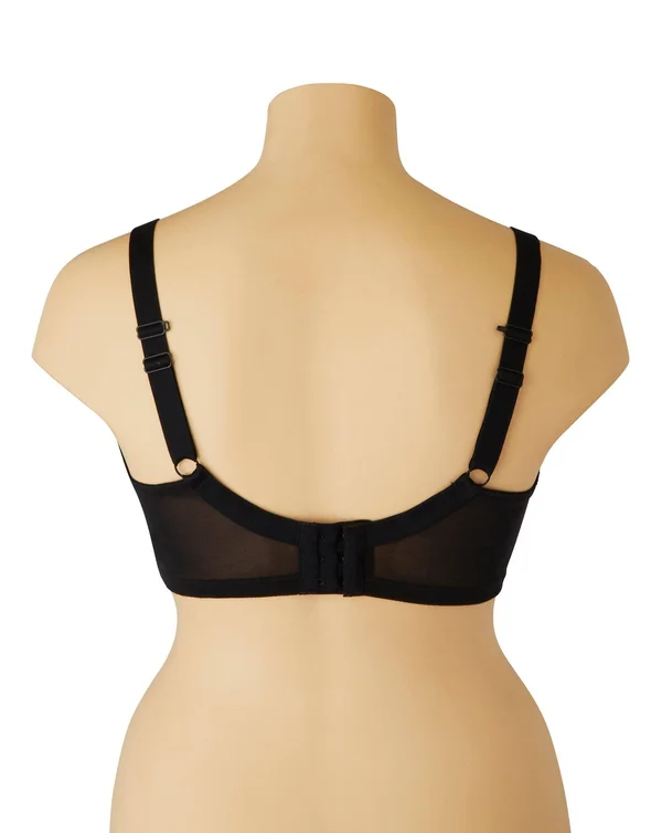 Elomi Energise Underwire Sports Bra, Black