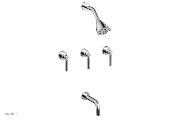 Phylrich - Basic Three Handle Tub and Shower Set - D2130_026