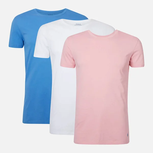 Ralph Lauren 3 Pack Short Sleeve T Shirts White