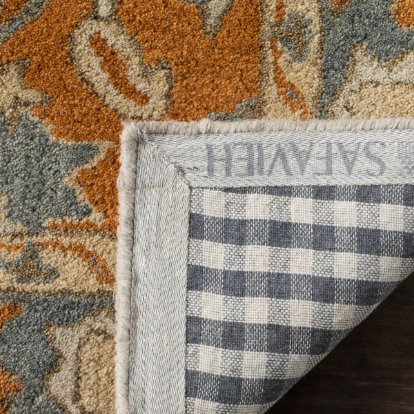 Safavieh Heritage Light Blue/Rust 4 ft. x 6 ft. Area Rug