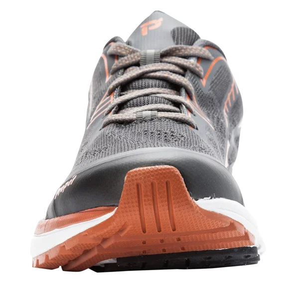 Men's Propet One LT Dark Grey/Burnt Orange - in Size 15