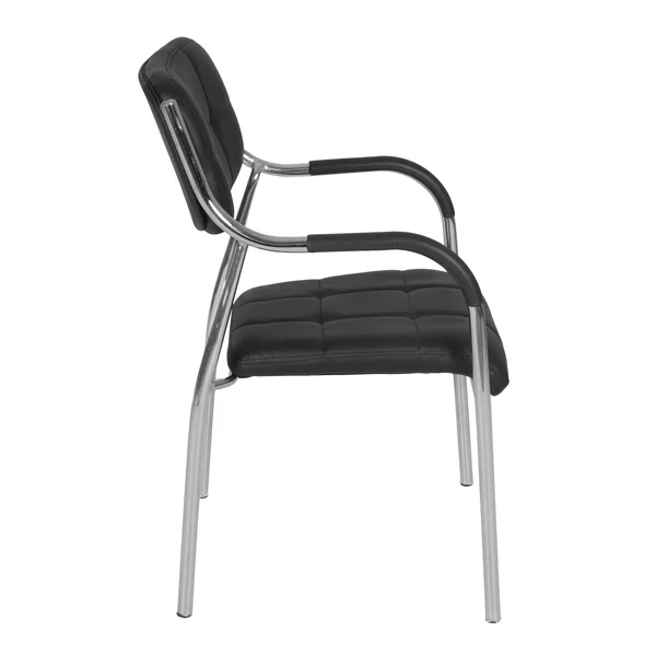 Regency MVTRCT4824MWCM16NV 48 x 24 in. Via Training Table - Mocha Walnut & Chrome & 2 Uptown Side Chairs - Navy