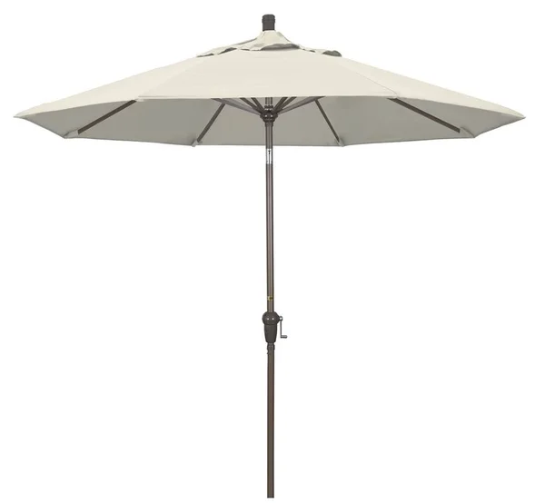 California Umbrella - 9& Aluminum Market Umbrella F22 - Antique Beige Champagne - Olefin