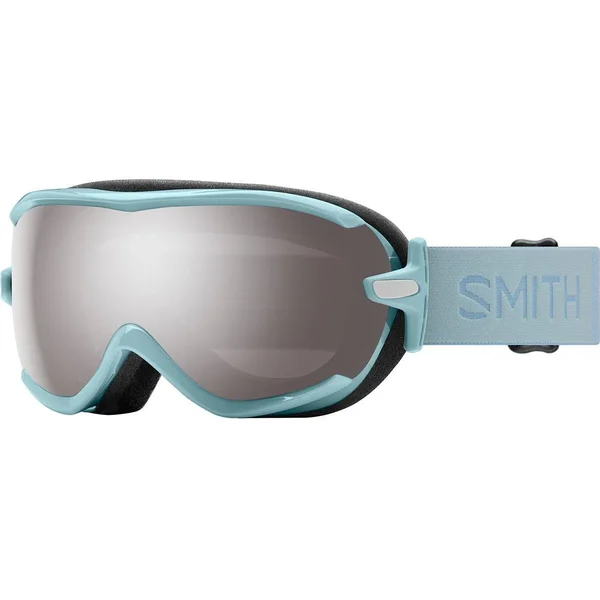 Smith Virtue Goggles Womens Polar Blue/ChromaPop Sun Platinum Mirror