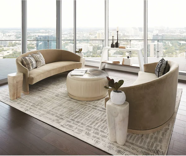 Global Views Petale Small Matte Vase - White