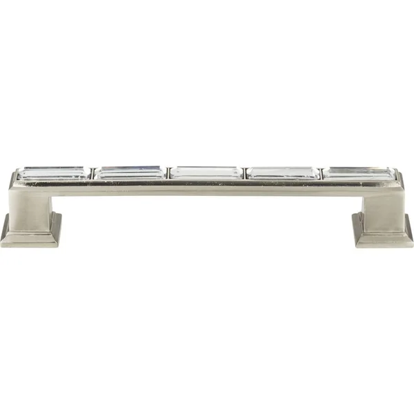 Atlas Homewares 342-BL Legacy Crystal Bar Pull Matte Black