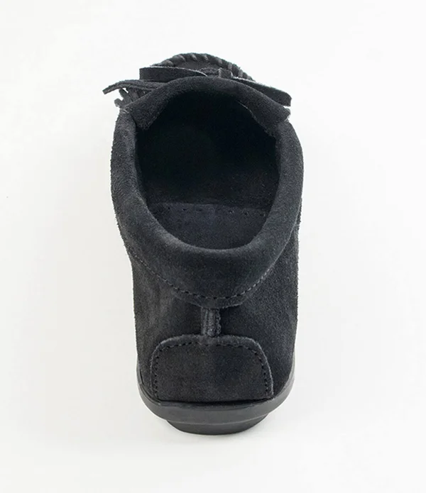 Minnetonka Women's Kilty Suede Moccasin Blue - 7.5