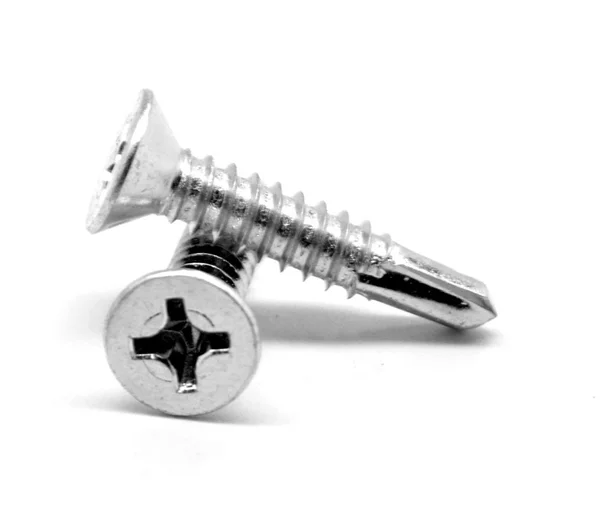 #10-16 x 3/4 Self Drilling Screw Phillips Flat Head #3 Point Stainless Steel 18-8