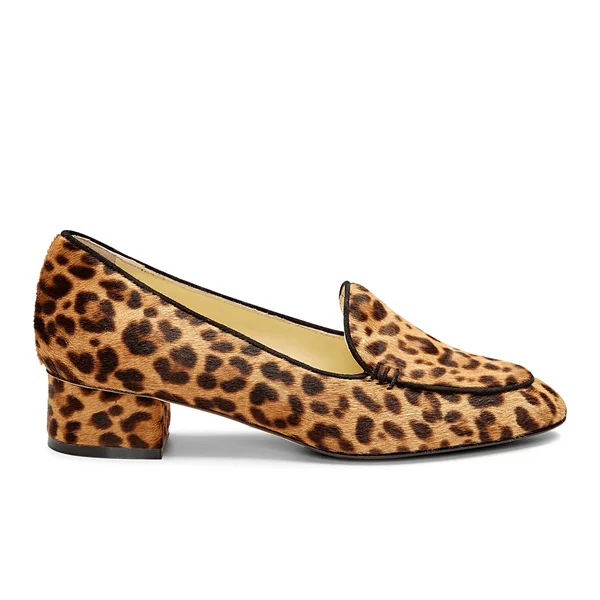 Sarah Flint, Rosie, 6 US, Chocolate Leopard Hair Calf