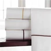 Peacock Alley Linen Boutique Percale Duvet Cover -Full/Queen