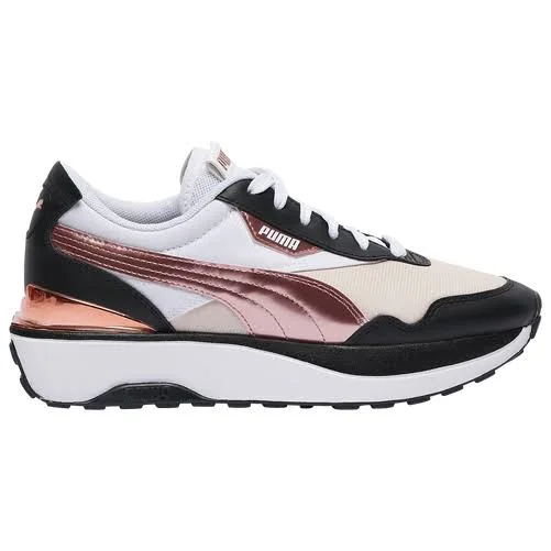 Puma Womens Cruise Rider - Shoes White/Black/Gold Size 09.5