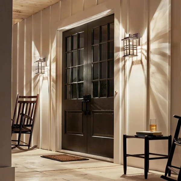 Kichler 49829OZ One Light Outdoor Wall Mount Olde Bronze