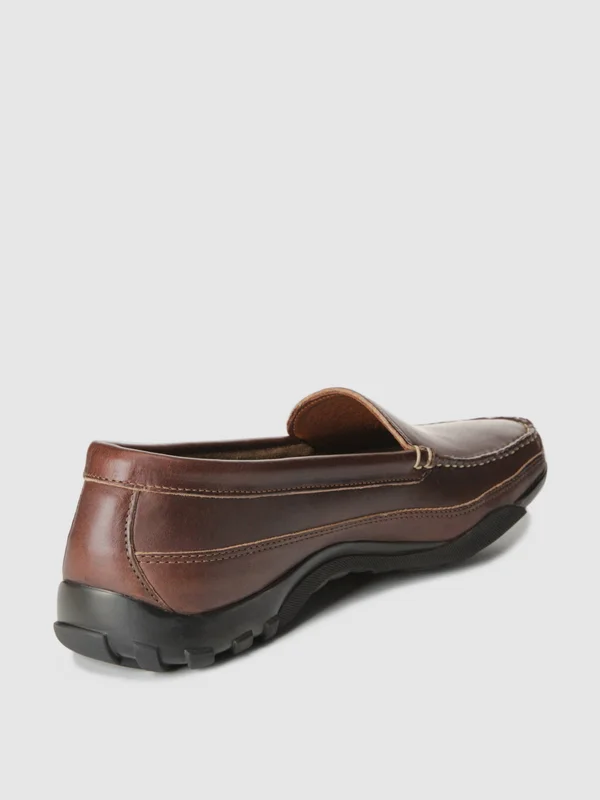 Allen Edmonds Boulder Brown Leather - Men's, Size: 7.5 Wide