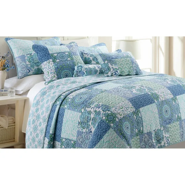 Porch & den Lehman Cotton 3-Piece Quilt Set - Queen