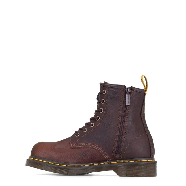 Dr. Martens Maple Steel Toe Side-Zip Boots, Women's Teak