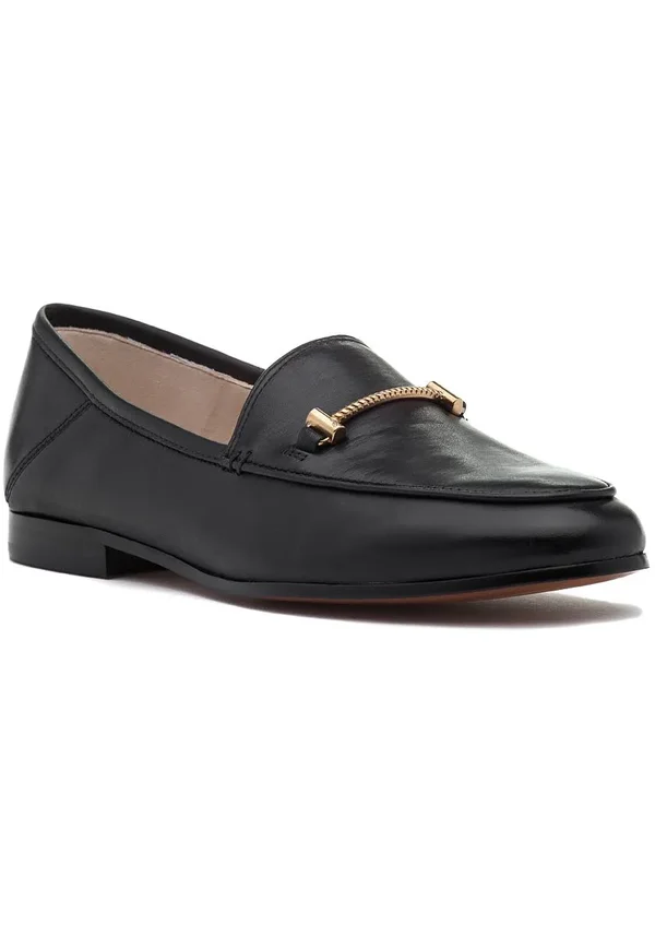 Sam Edelman Lior Loafer Black Leather - Black 7 Medium