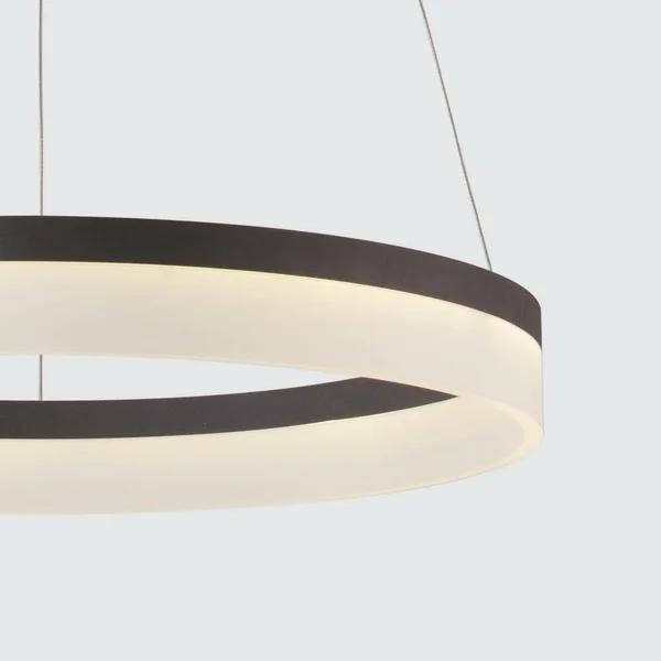 Bazz Lighting P14786BS Orion 23-1/2 inch Wide Integrated LED Ring Chandelier - Grey, Gray