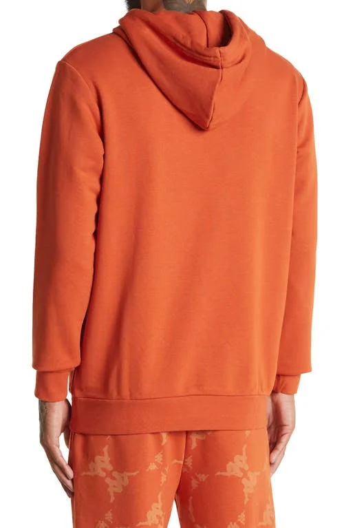 Kappa, Logo Fleece Zavrok Hoodie - Orange Xs, Orange, 311B7QW-WGR