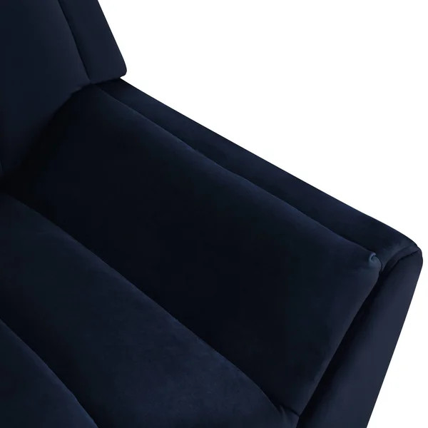 Hartman Mid Century Modern Arm Chair, Navy Blue