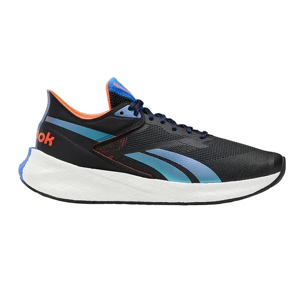 Reebok Men's Floatride Energy Symmetros Running Shoes in Night Black/Court Blue/Orange Flare Size 13 - Running Shoes