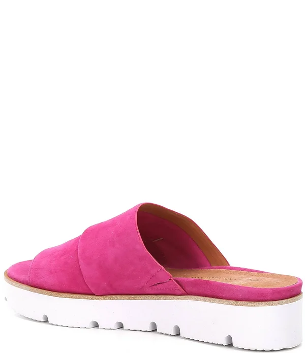 Gentle Souls by Kenneth Cole Lavern Suede Wedge Sandal
