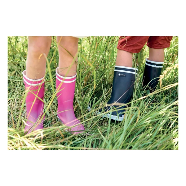 Aigle Kids - New Rose Baby Flac Rain Boots - 21 EU - Pink