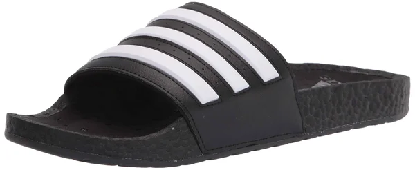 Adidas Adilette Boost Men's Slide Sandals - Size: 7, Black